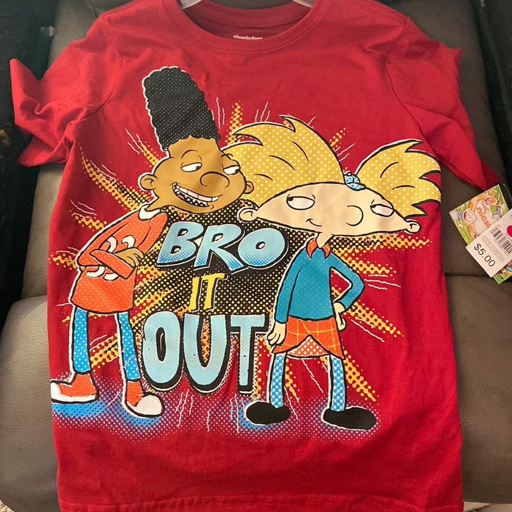 Red boys t-shirt